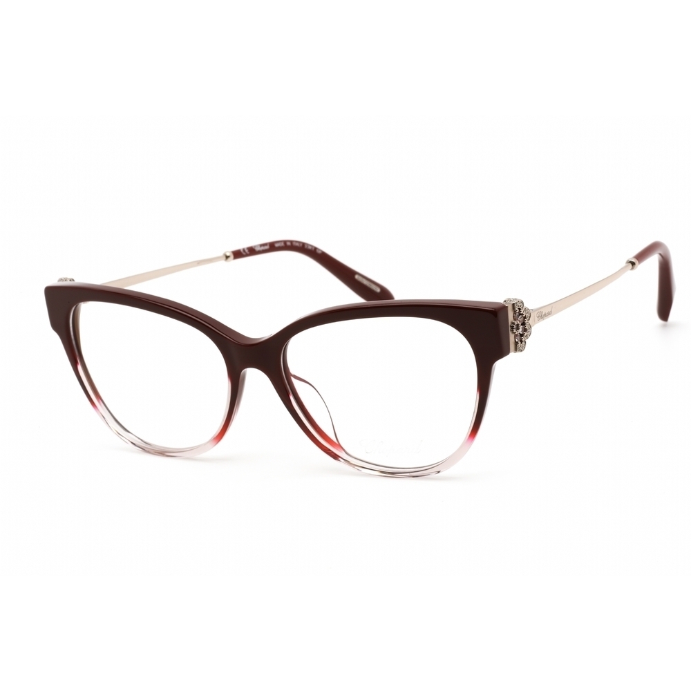 NWT Chopard VCH325S-0AQ8 Red Grad.Light Round 55mm Eyeglasses